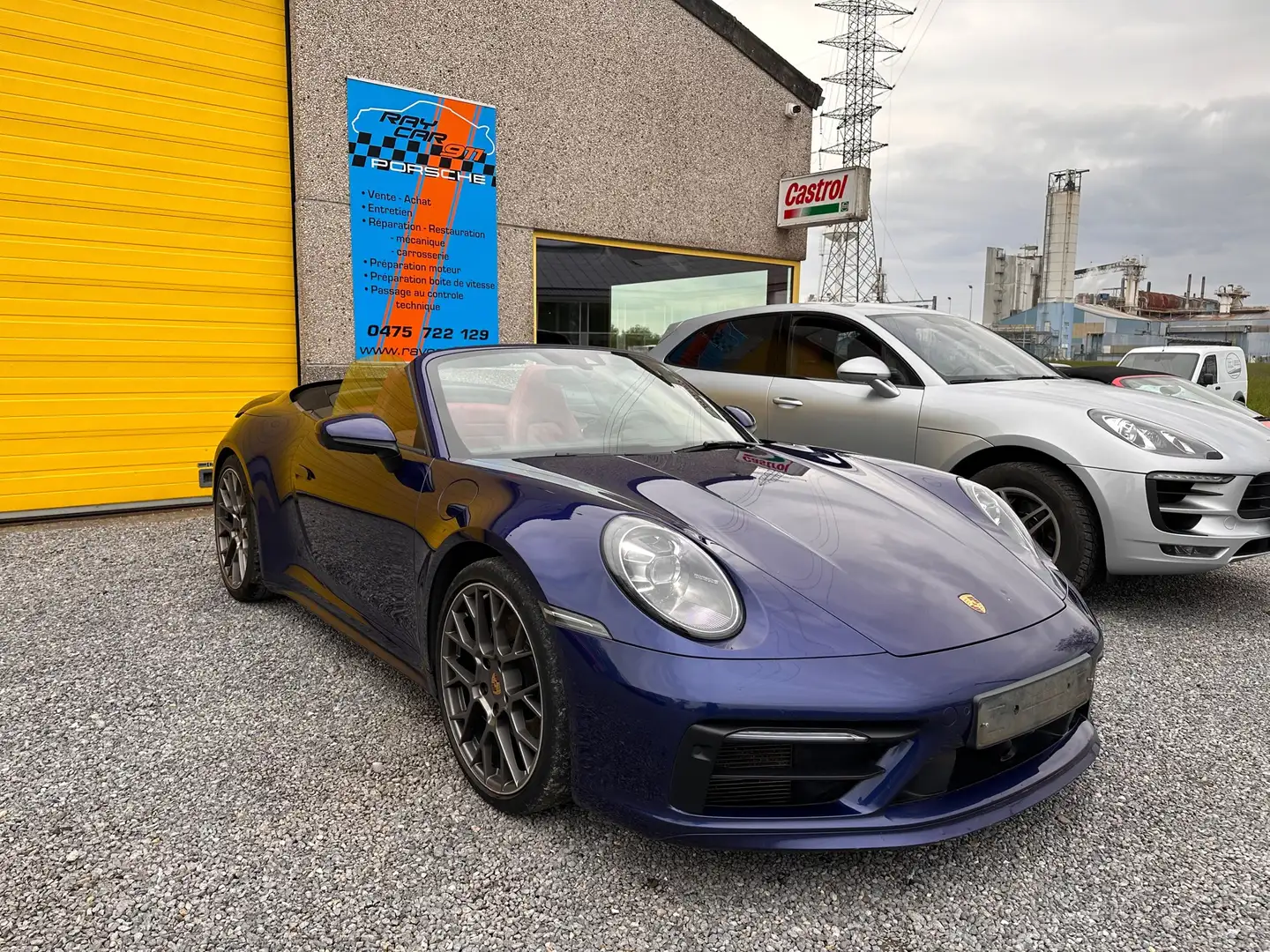 Porsche 992 * CABRIOLET* 4S* MANUFACTURE* Bleu - 2