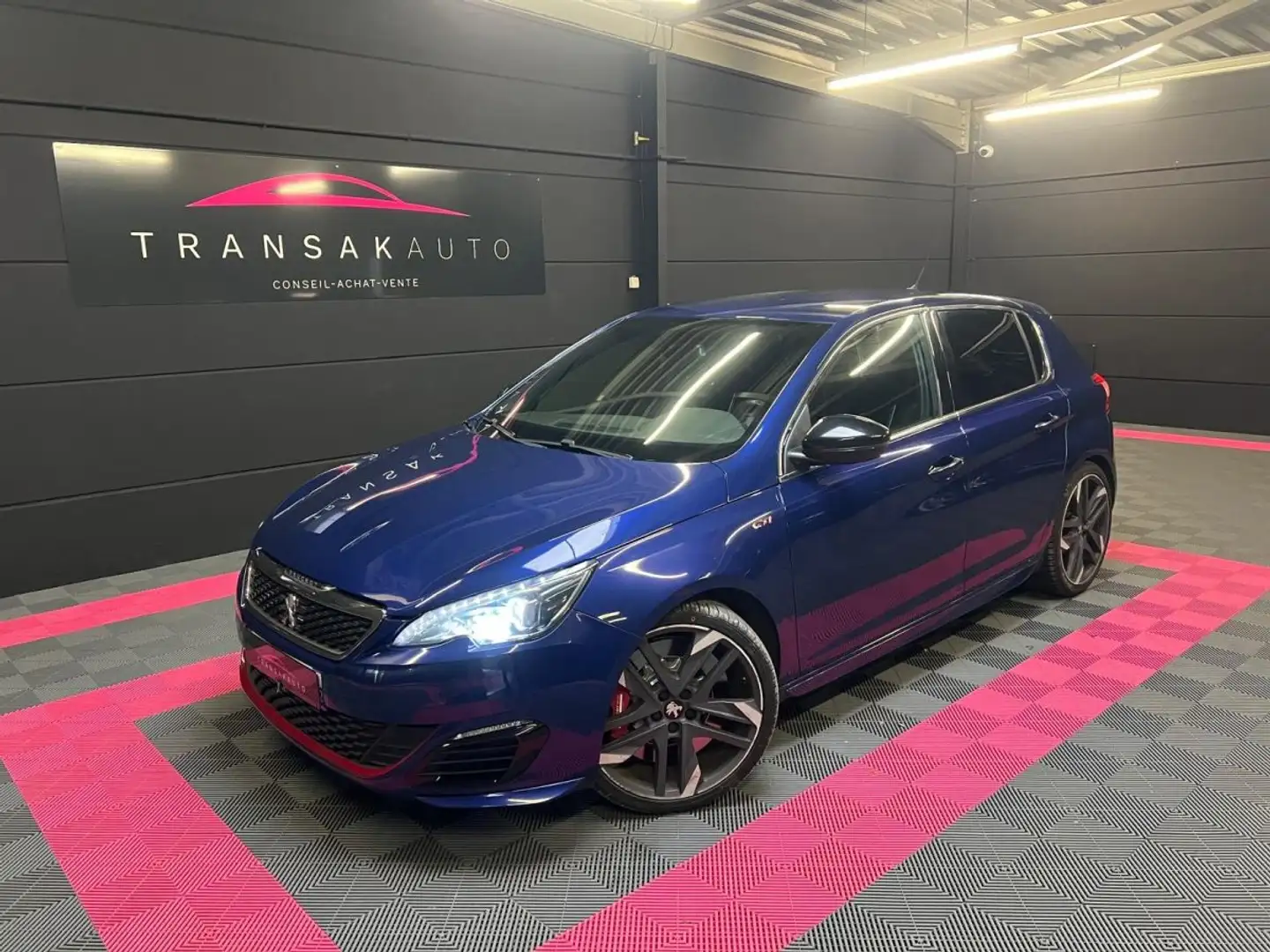 Peugeot 308 GTI / 1.6 THP 270ch SS BVM6 / D'origine France / Car vertical ok Azul - 1
