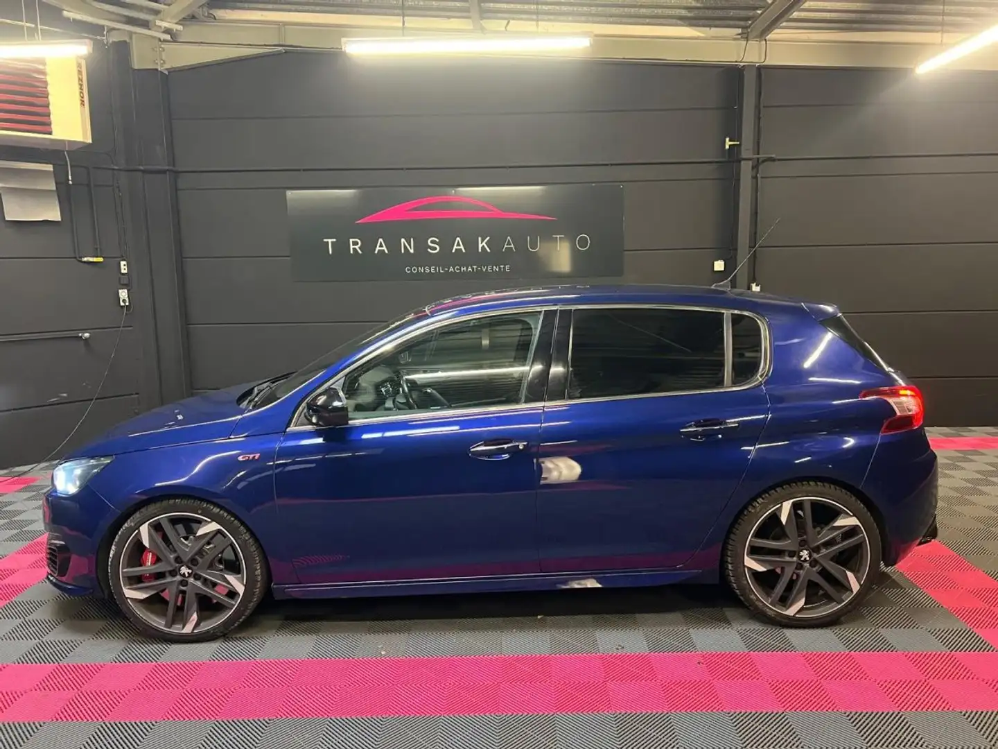 Peugeot 308 GTI / 1.6 THP 270ch SS BVM6 / D'origine France / Car vertical ok Azul - 2