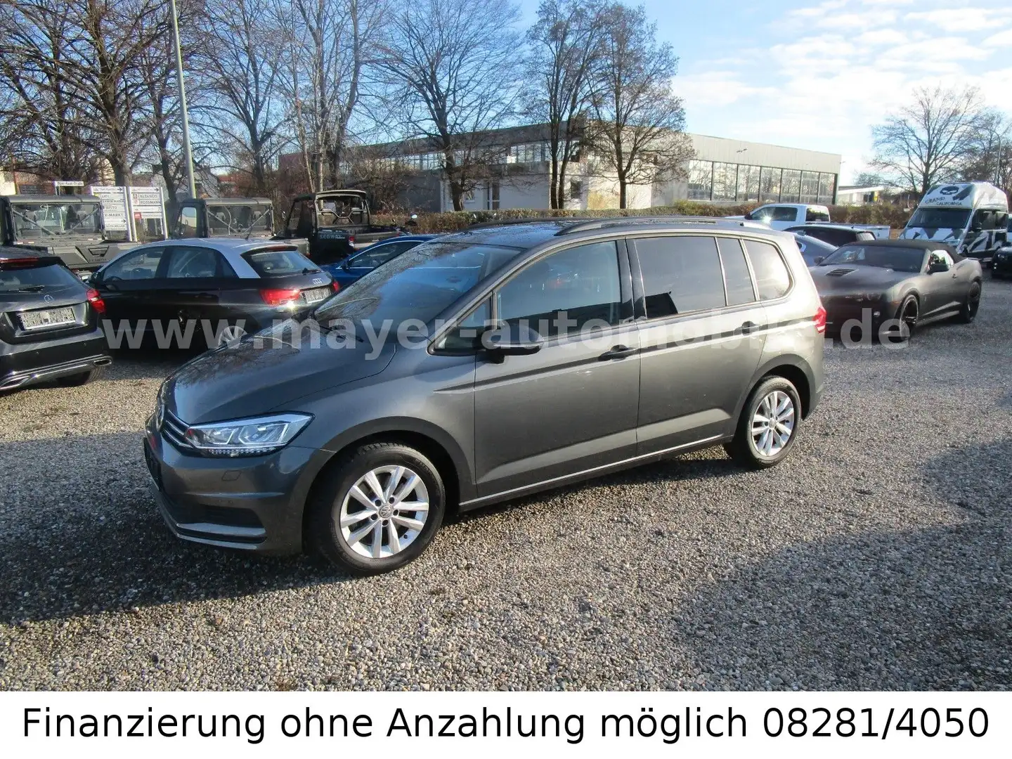 Volkswagen Touran Comfortline*7-Sitze*Navi*ACC*LED*SHZ* Grigio - 2