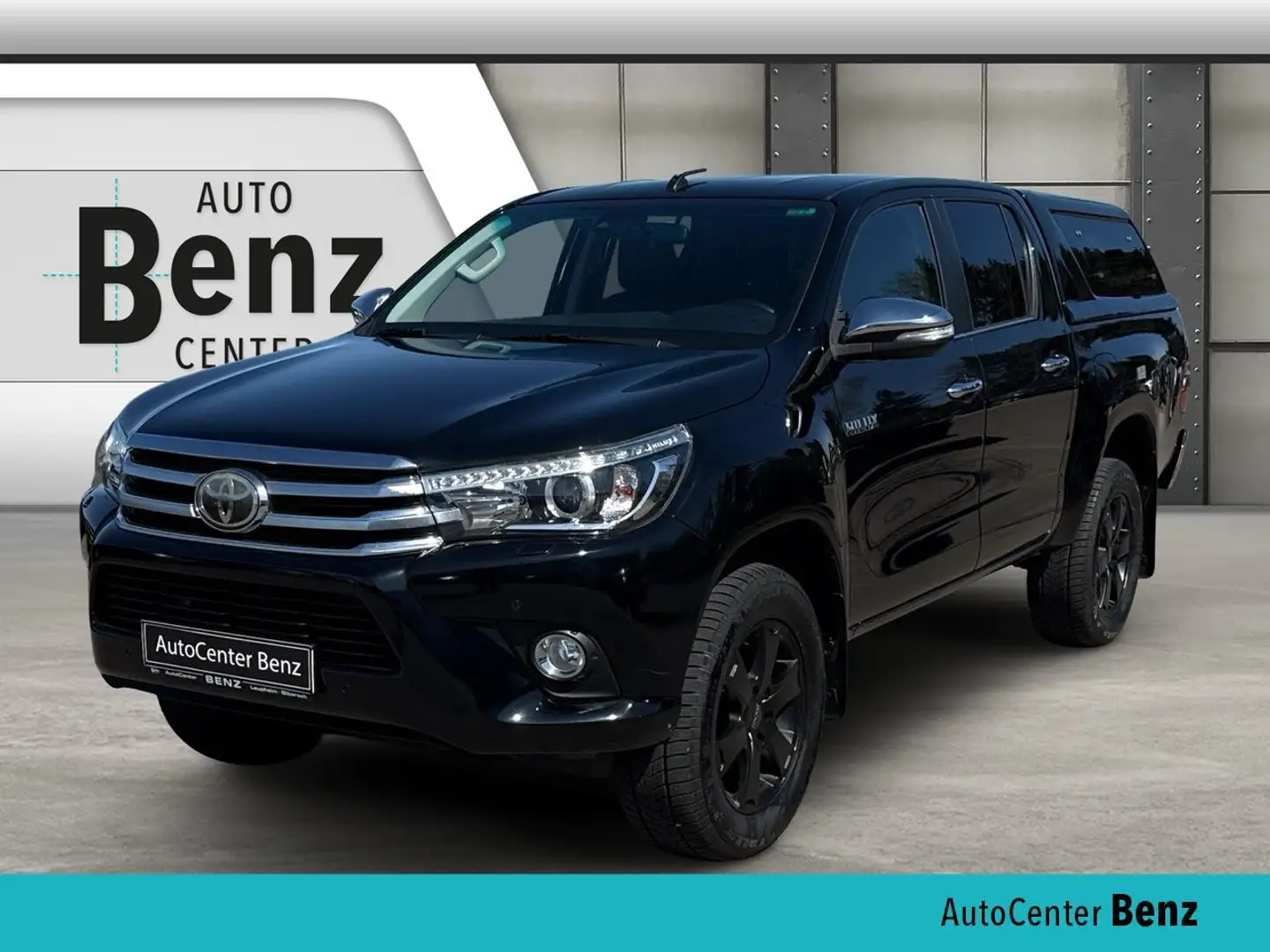 Toyota Hilux DOUBLE CAB EXECUTIVE HARDTOP *NAVI*KLIMA Klima Negro - 1