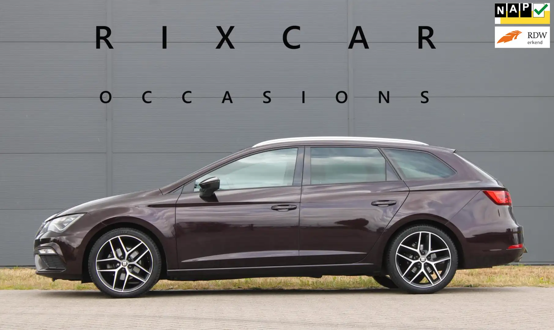 SEAT Leon ST 1.4 EcoTSI FR BusinessIntense Automaat Trekhaak Mauve - 1