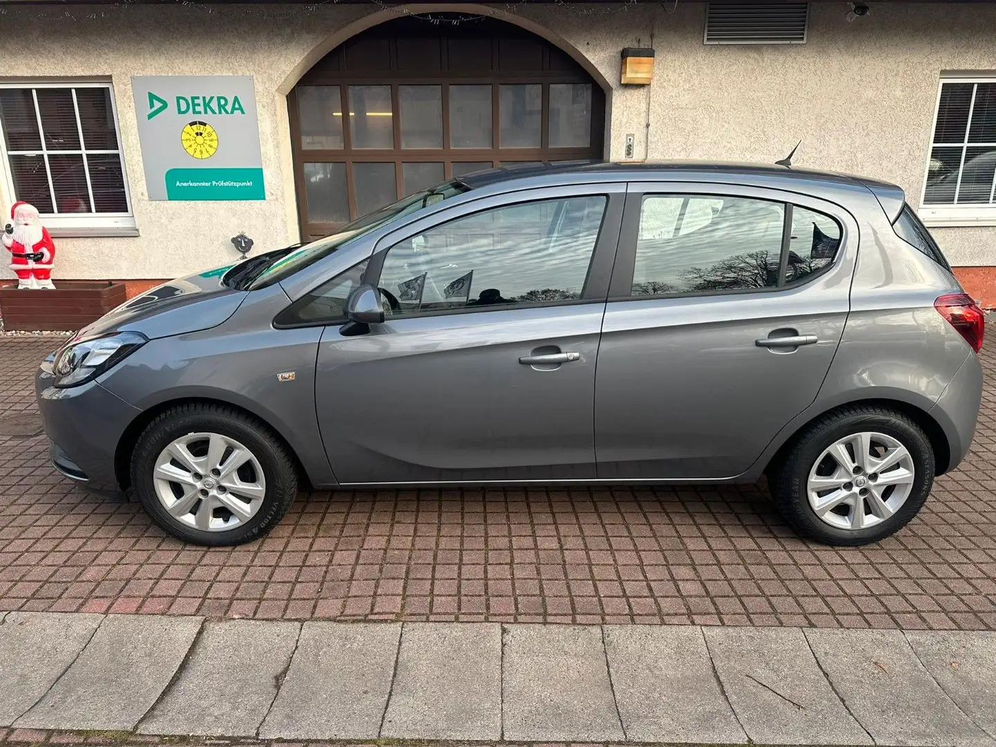 Opel Corsa E Edition*KLIMA+5TÜREN*TÜV NEU* Grigio - 2