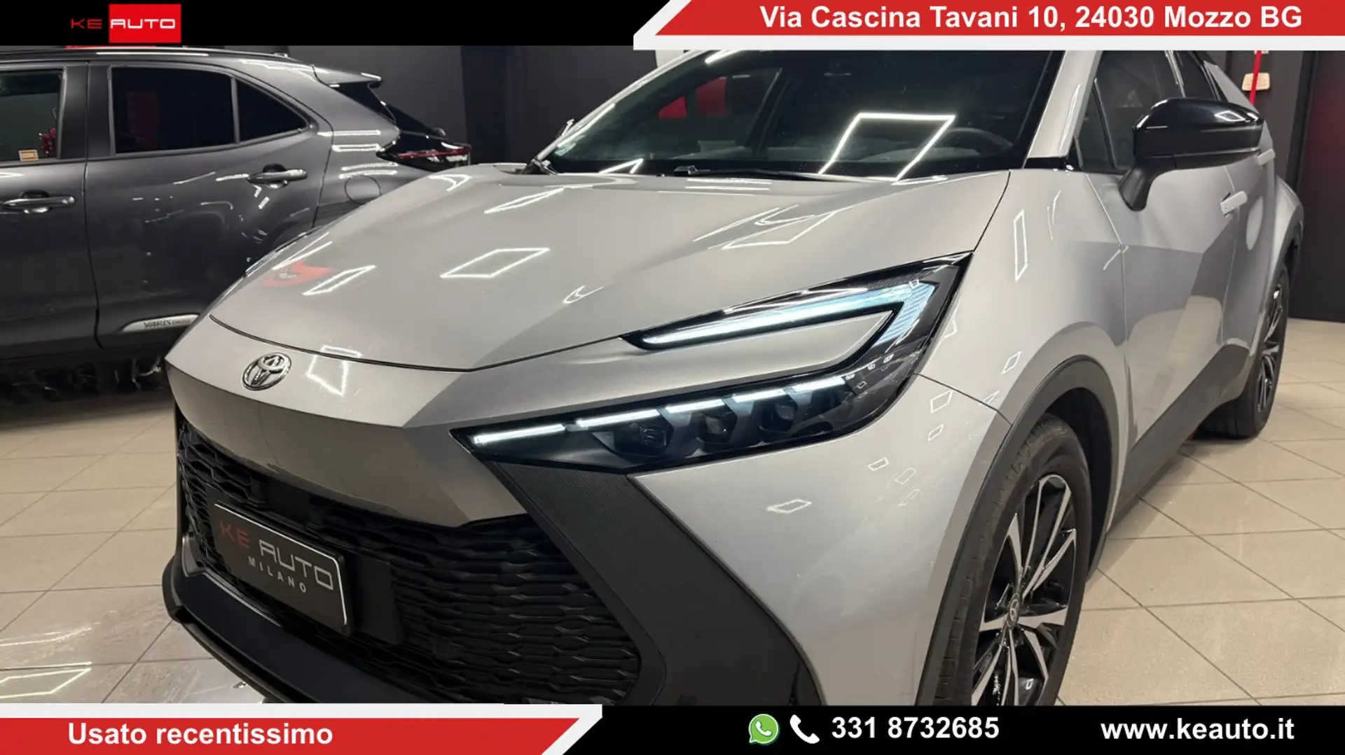 Toyota C-HR C-HR II 2023 1.8 hev Trend fwd e-cvt Argento - 1