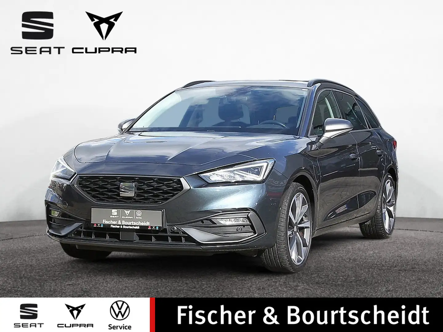 SEAT Leon Sportstourer 1.5 TSI FR DSG NAVI PANO AH Grau - 1