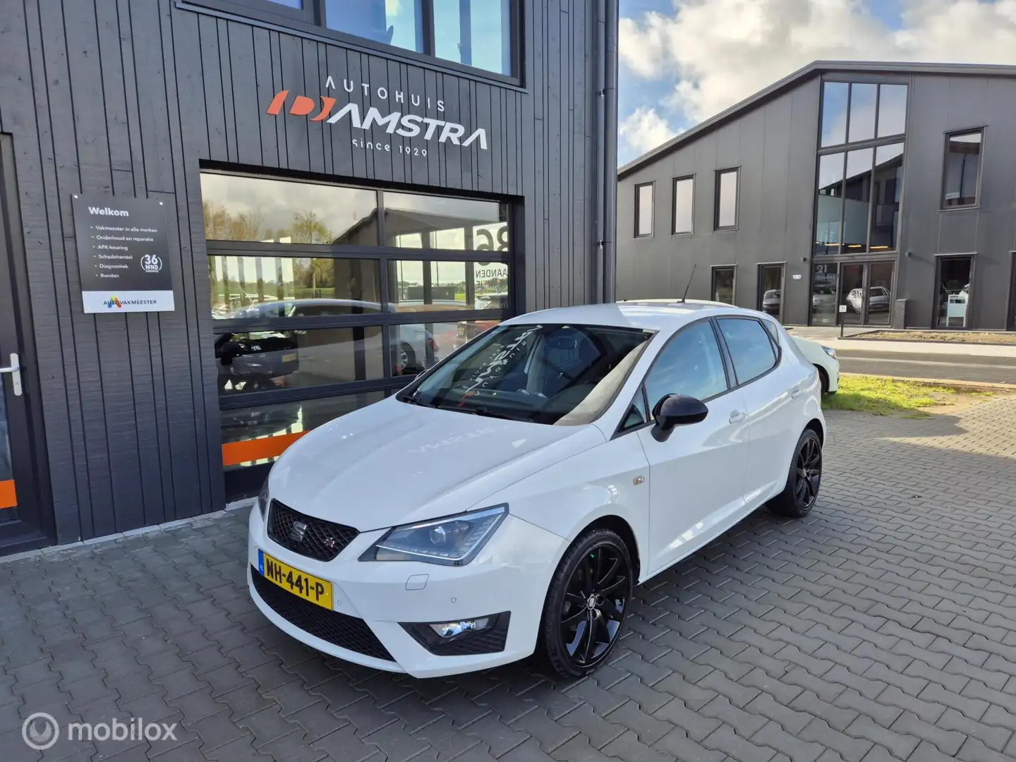 SEAT Ibiza 1.0 EcoTSI FR Connect|Airco|Cruise|Navi|DAB|LED|St Blanc - 1