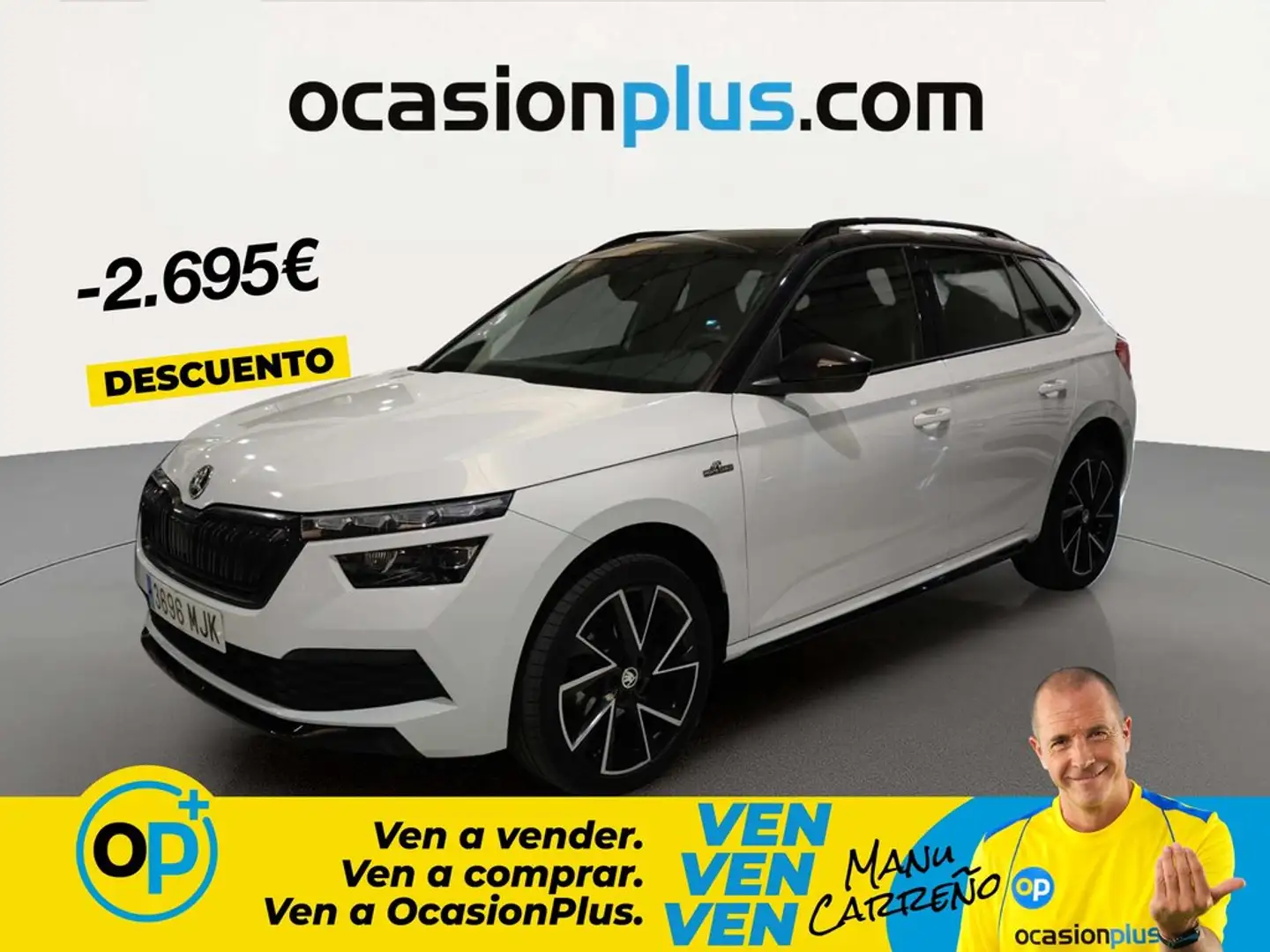Skoda Kamiq 1.5 TSI Montecarlo DSG Blanco - 1