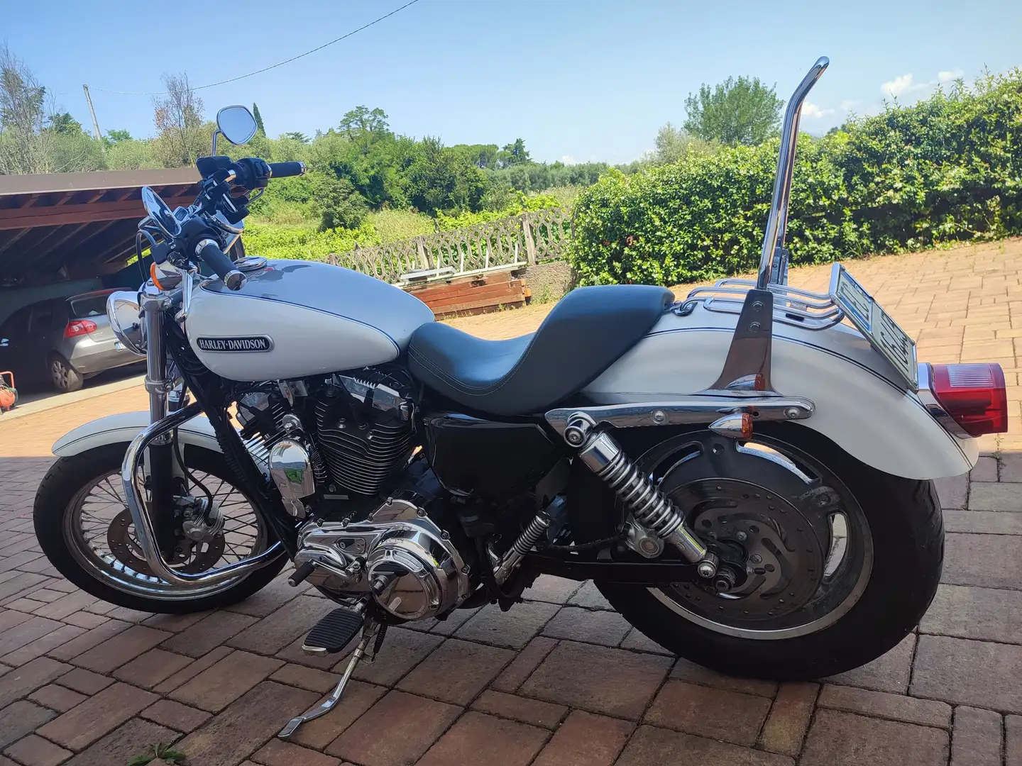 Harley-Davidson Sportster 1200 XL 1200L low Blanc - 2