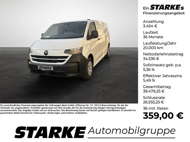 Volkswagen T7 Transporter 2.0 TDI DSG Kasten lang
