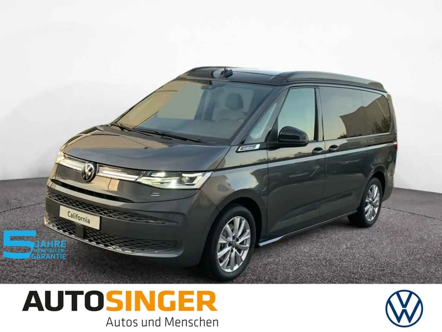 Volkswagen T7 California Beach eHybrid DREHSITZ*CAM*AHK*ACC Grigio - 1