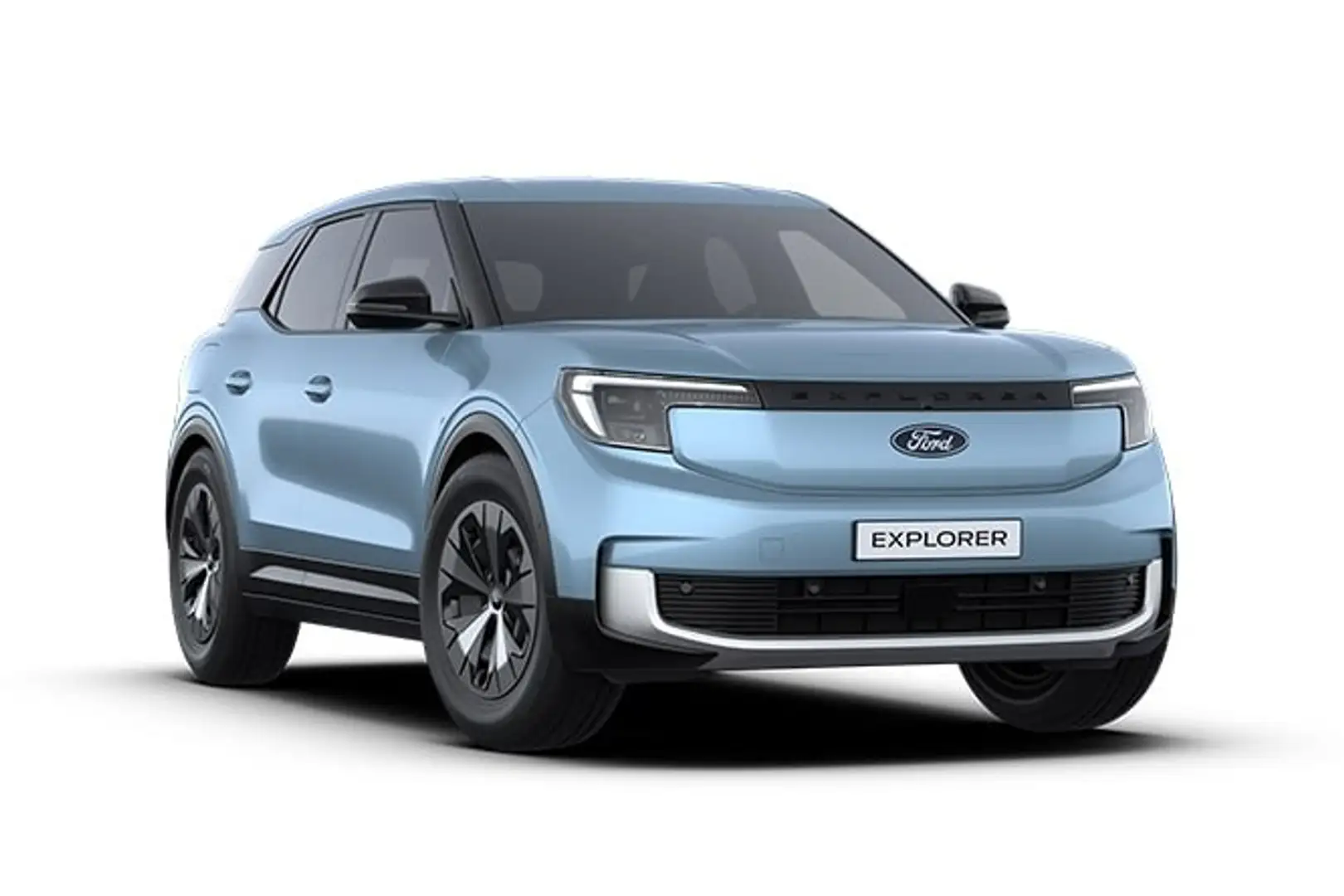 Ford Explorer Elektro 52kWh Weiß - 1