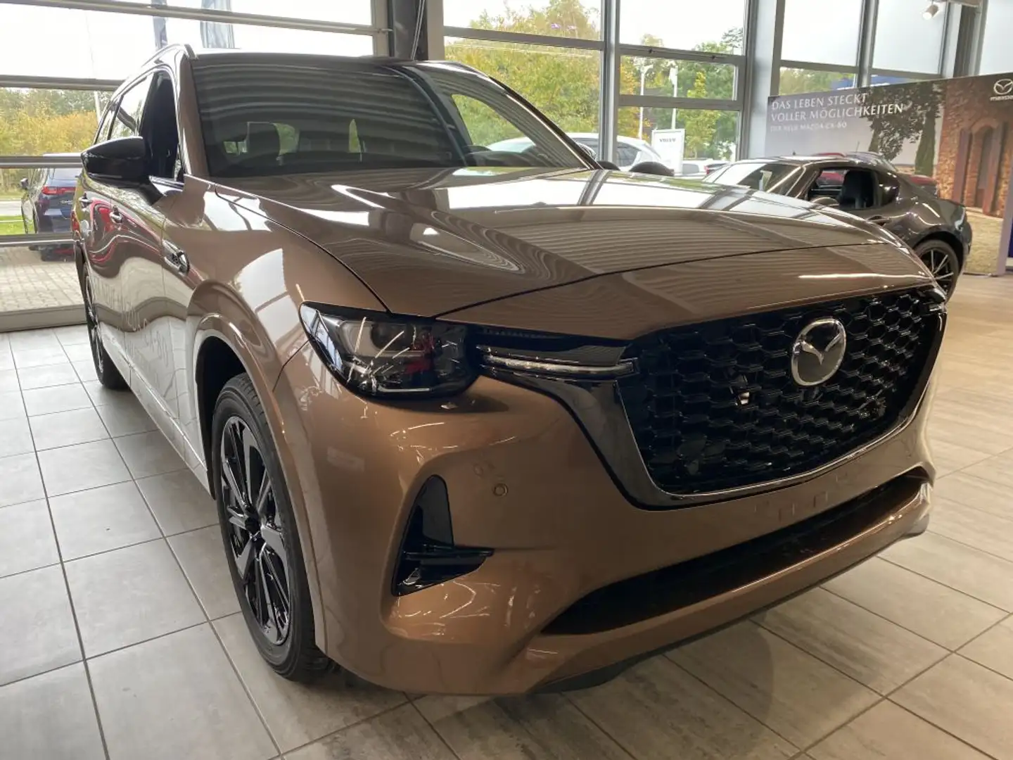 Mazda CX-80 AWD PHEV Aut. HOMURA PLUS Brąz - 2