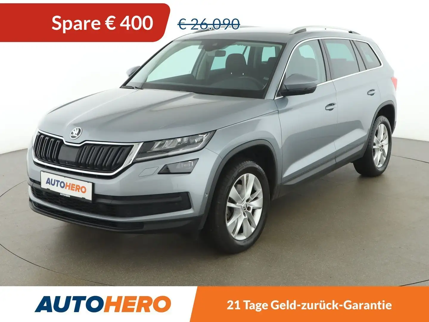 Skoda Kodiaq 1.5 TSI ACT Style Aut. *LED*SPUR*TOT*360°*7-SZ* Grau - 1