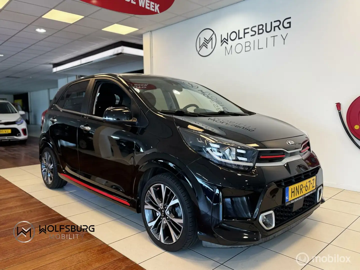 Kia Picanto 1.0 DPi GT-Line|NAV|CAM|Stoel & Stuur verwarming Schwarz - 1