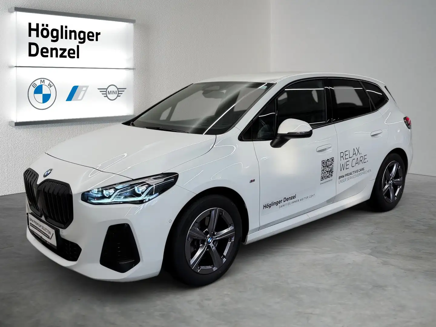 BMW 218 i Weiß - 2