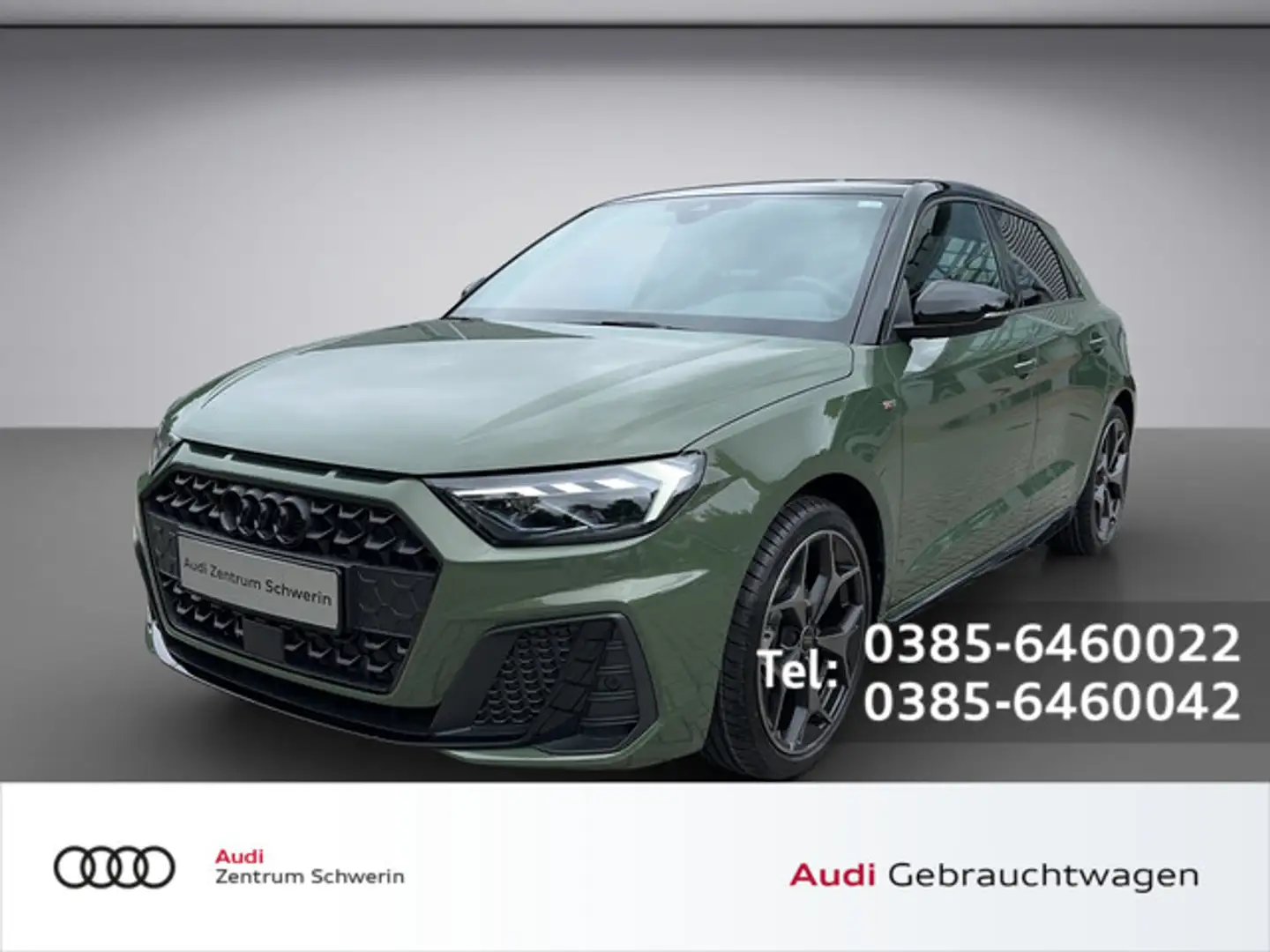Audi A1 Sportback Sportback S line 30 TFSI 85116 kWPS S tronic Grün - 1