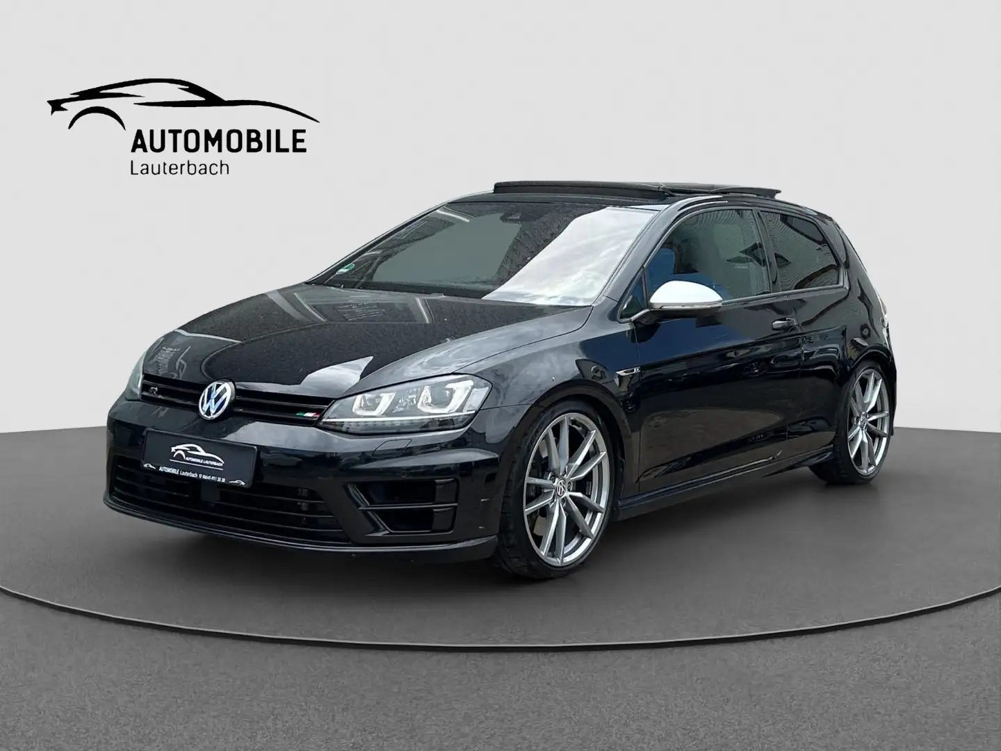 Volkswagen Golf VII Lim. R 4M/PANO/ACC/DYN/KAMERA/LEDER/DSG Schwarz - 1