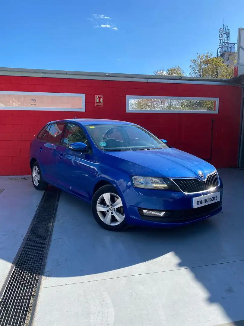 Skoda Rapid/Spaceback 1.4 TSI Ambition DSG Azul - 2