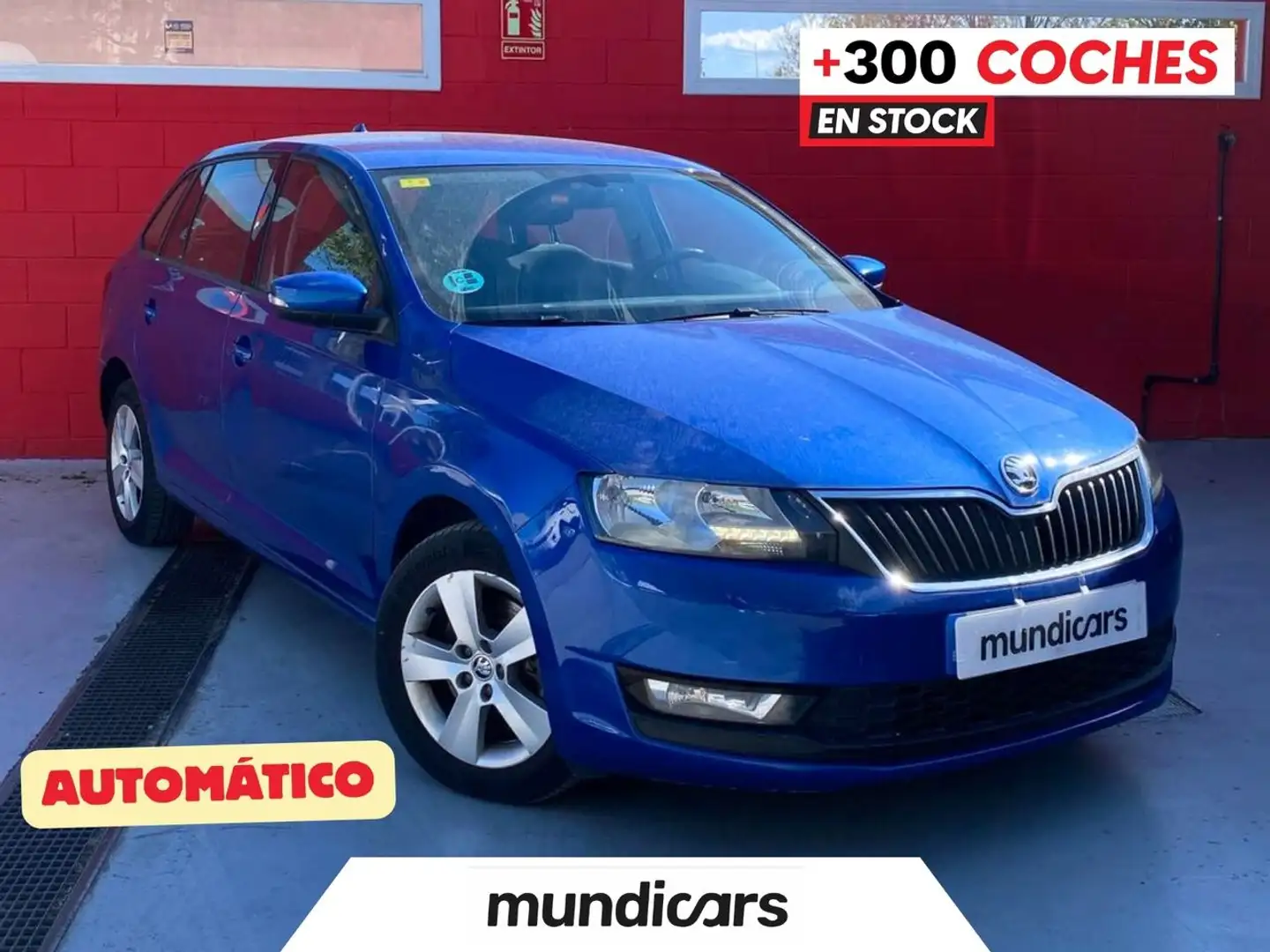 Skoda Rapid/Spaceback 1.4 TSI Ambition DSG Azul - 1