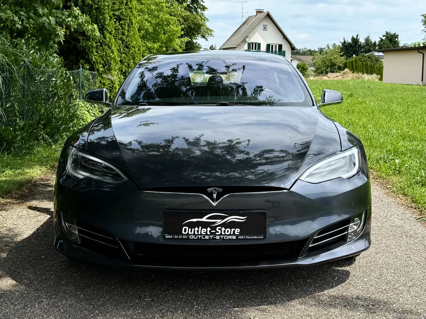 Tesla Model S *Maximale Reichweite*100kWh*MwSt*Netto 28.000€* Grau - 2