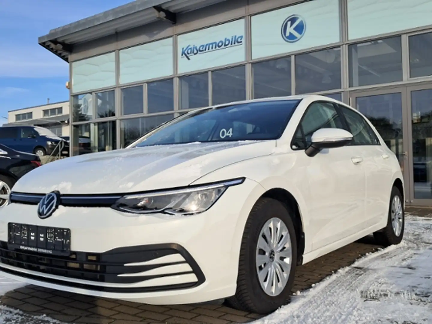 Volkswagen Golf VIII 1.0 TSI EURO 6d App-Connect Lenkradheizung A Weiß - 2