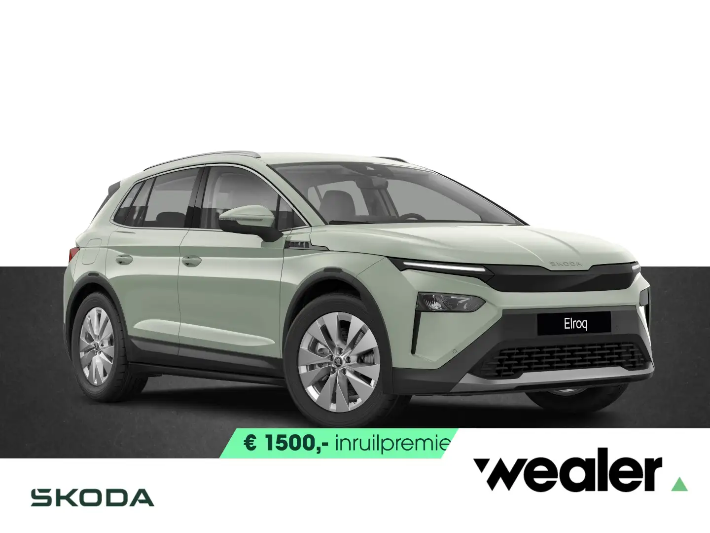 Skoda Elroq 85 Business Edition Tour 286 PK | Business Upgrade Vert - 1