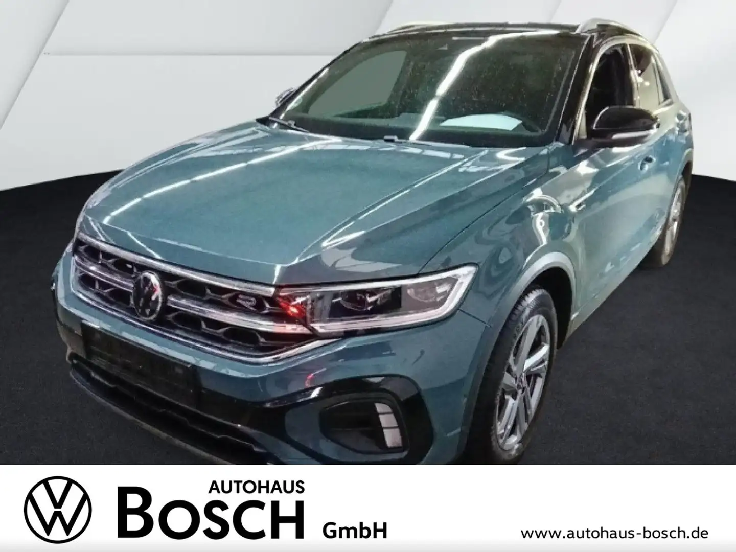 Volkswagen T-Roc 1.5 TSI R-Line DSG AHK NAVI ACC RFK SHZ LED Blau - 1
