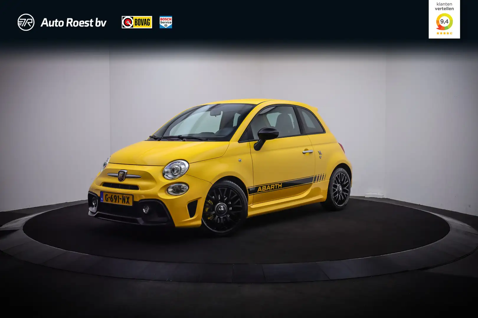 Fiat 500 Abarth 1.4T 595 Turismo XENON | BEATS AUDIO | LEDER | NAV Amarillo - 1