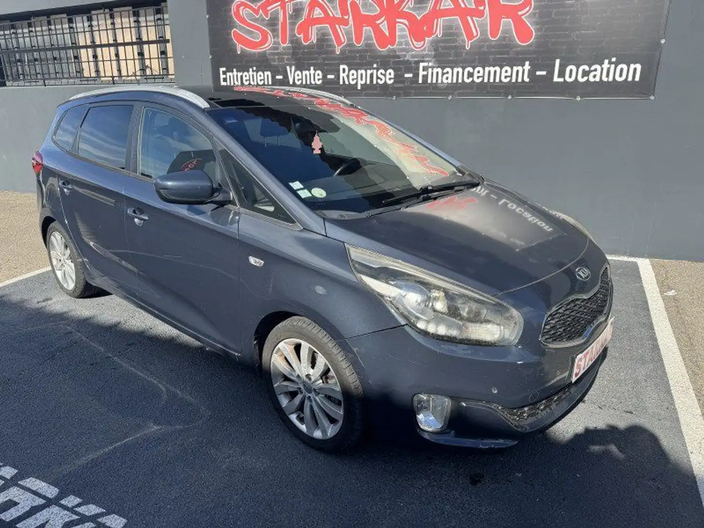Kia Carens 1.7 CRDI 115CH ACTIVE 7 PLACES Grijs - 2