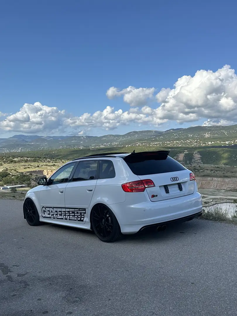 Audi S3 A3 SB 2,0 TFSI quattro S-tronic Weiß - 2