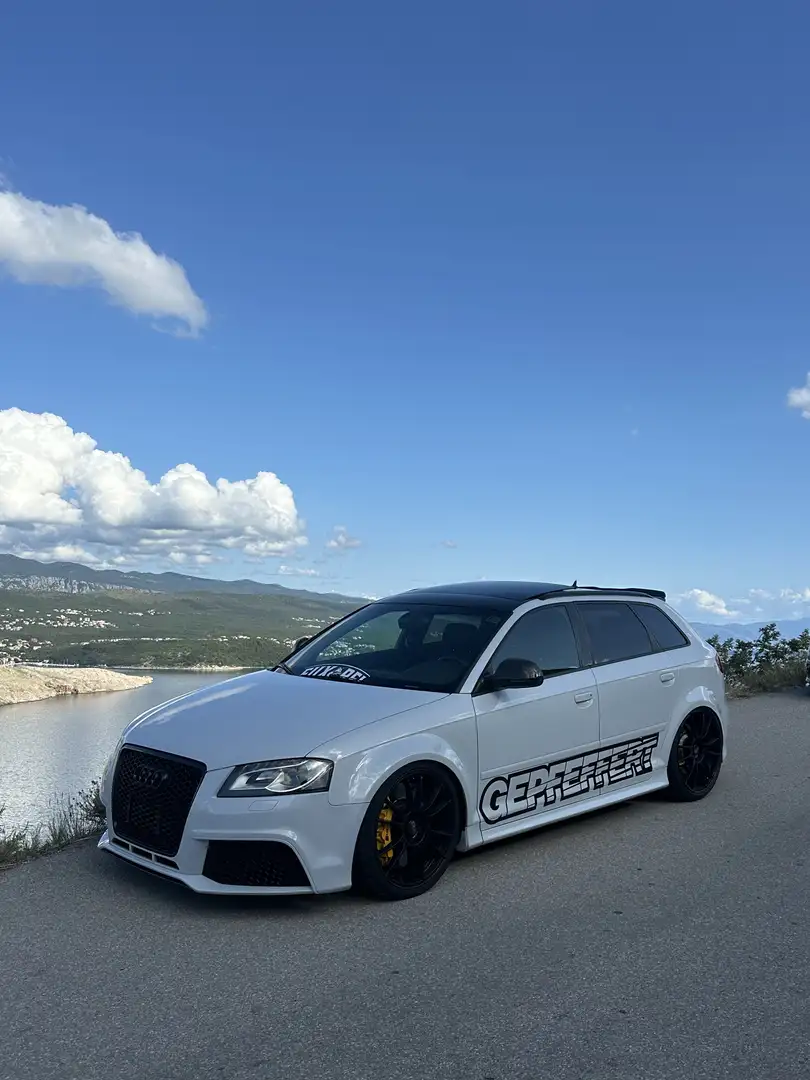 Audi S3 A3 SB 2,0 TFSI quattro S-tronic Weiß - 1