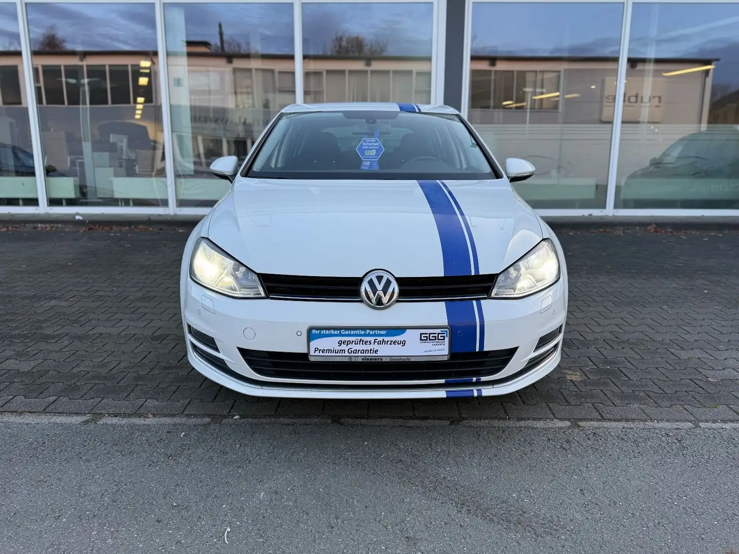 Volkswagen Golf VII Lim. Lounge BMT*1-Hand*Scheckheft*Tempo Blanc - 2