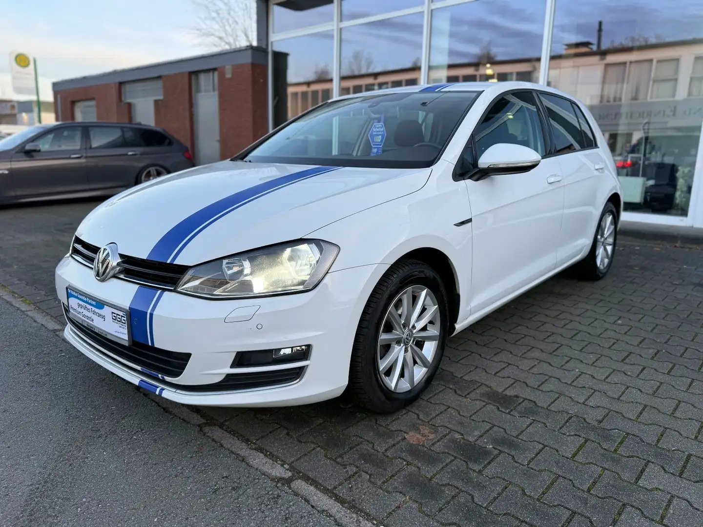 Volkswagen Golf VII Lim. Lounge BMT*1-Hand*Scheckheft*Tempo Blanc - 1