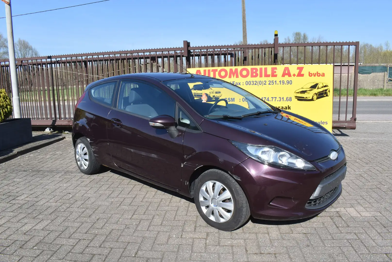 Ford Fiesta 1.6 TDCi Trend ECOnetic / Airco Mauve - 1