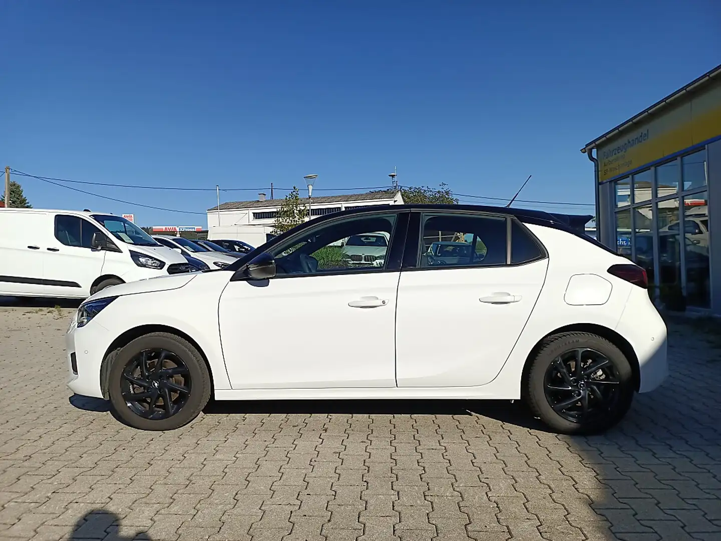 Opel Corsa F 1,2 GS-Line Aut. *LED*APP*RFK*PDC*NAVI Weiß - 2