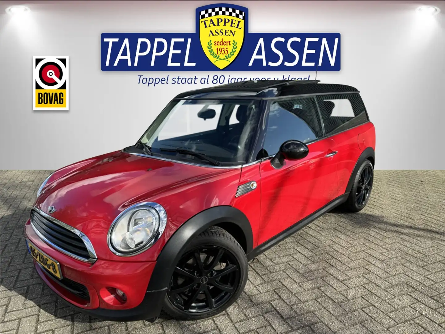 MINI One Clubman Mini 1.6 Business Line/ RED HOT! incl. Navi/ Airco Red - 1