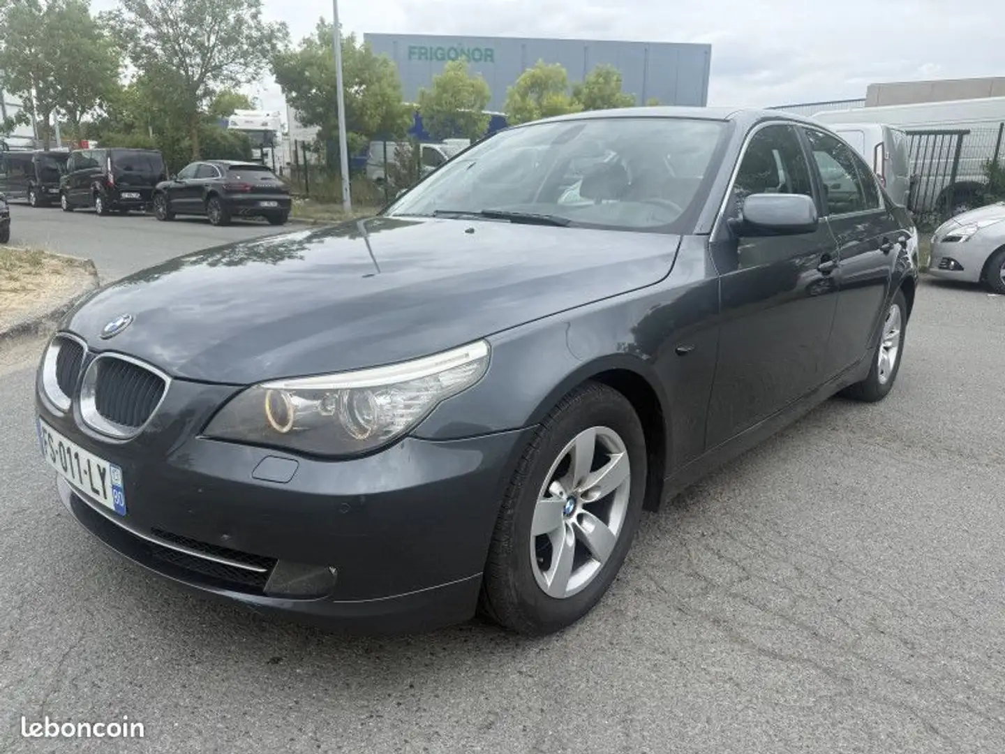 BMW 520 SERIE (E60) 520D 163CH LUXE Gris - 1