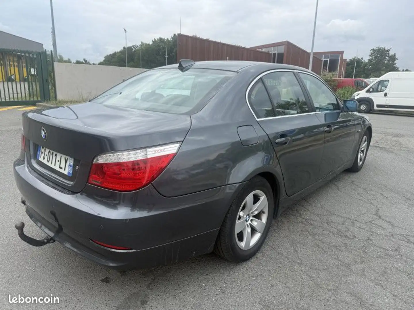 BMW 520 SERIE (E60) 520D 163CH LUXE Gris - 2