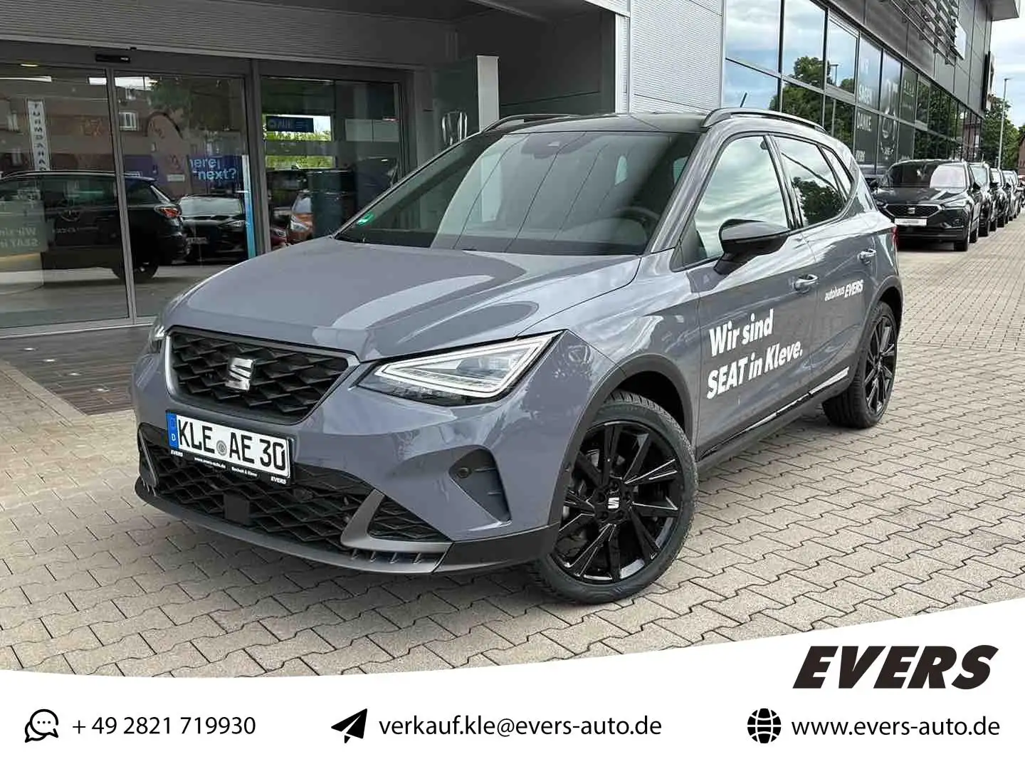 SEAT Arona 1.0 TSI FR Black Ed. NAVI TOTW. KAMERA Gris - 1