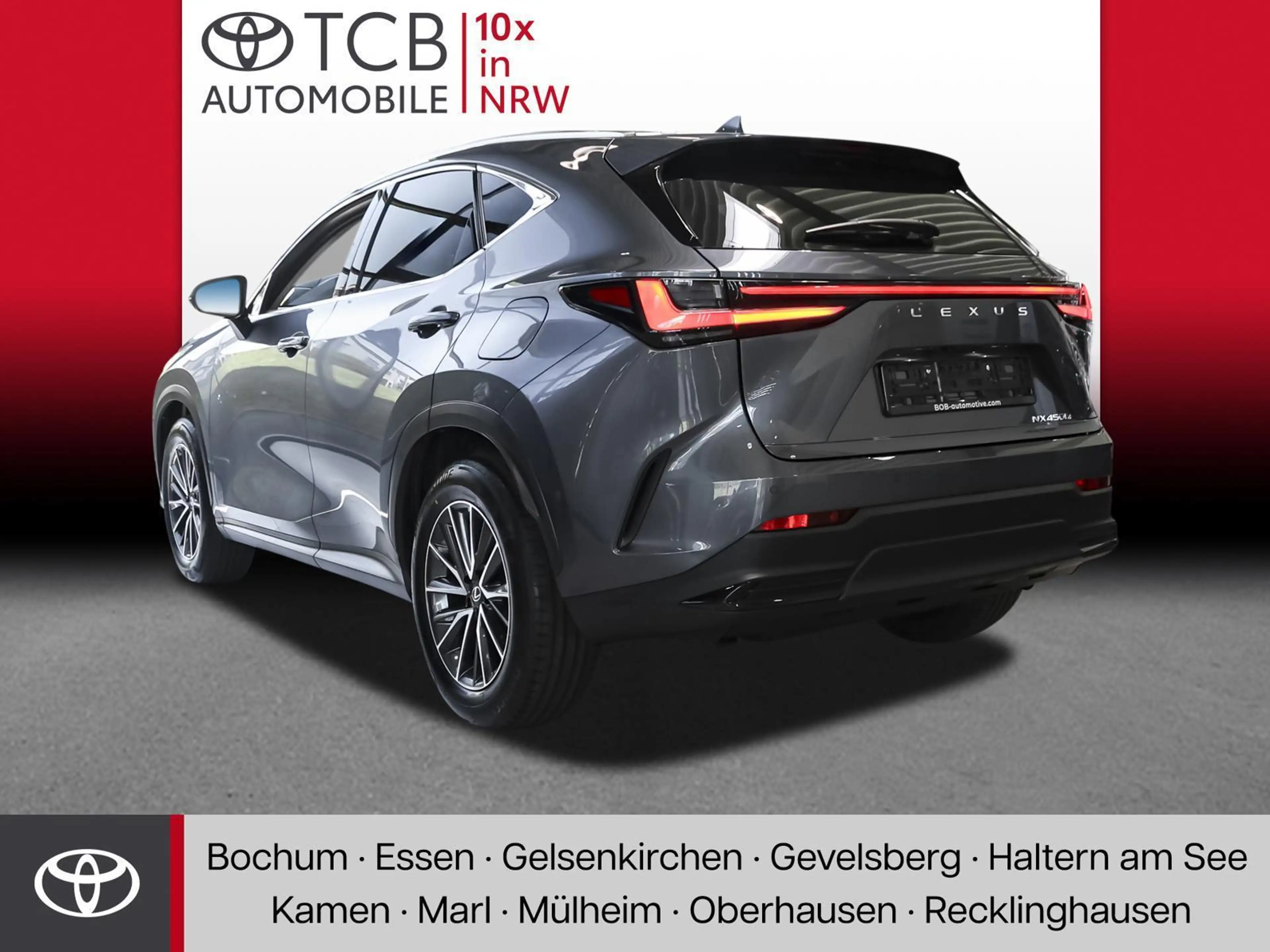 Lexus NX 450h+ + E-FOUR 4x4 LEDER SHZ PDC LHZ BT NAVI — photo 2