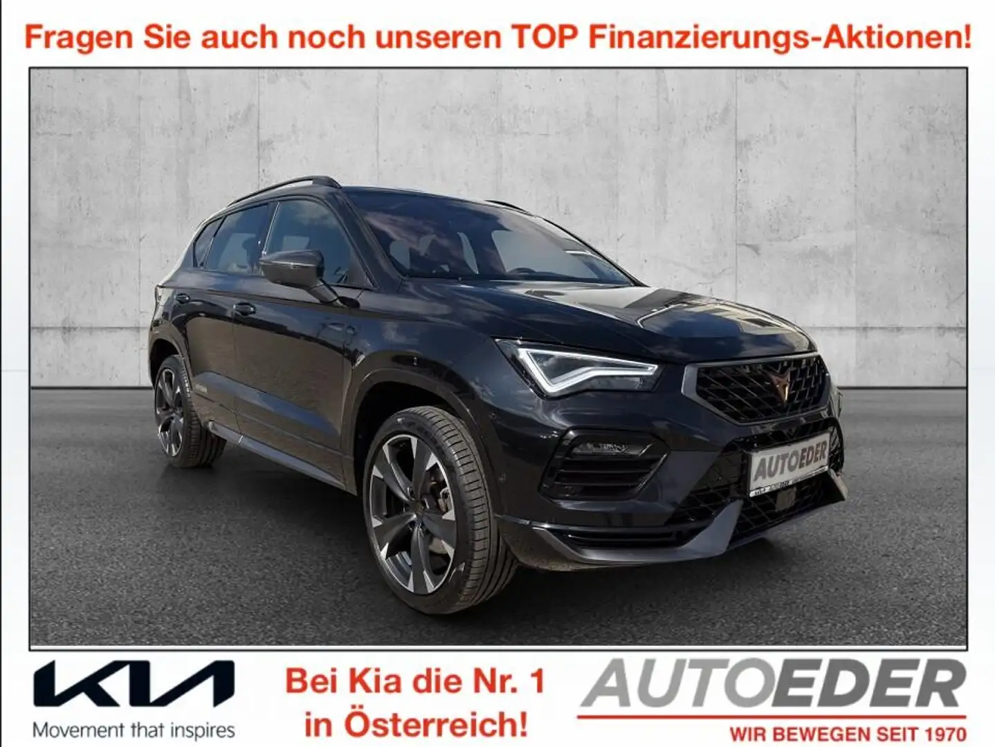 CUPRA Ateca 2,0 TSI 4Drive DSG 190 Schwarz - 1