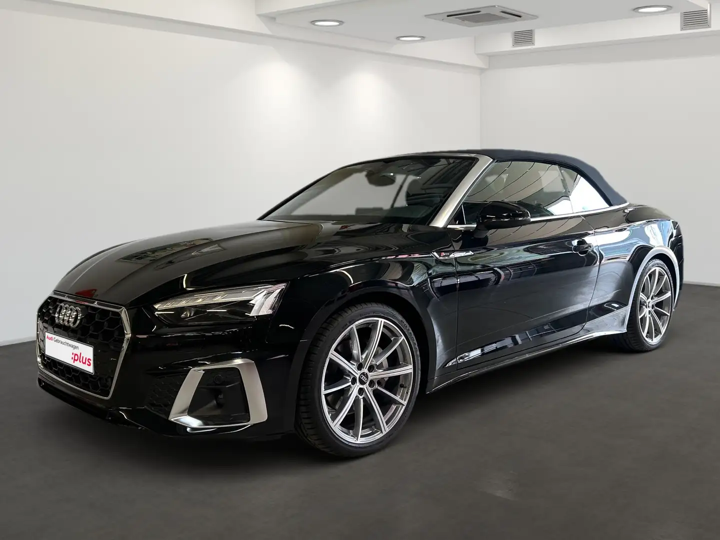 Audi A5 Cabriolet 40 TFSI quattro S line *AHK*B&O*MATRIX*K Schwarz - 2
