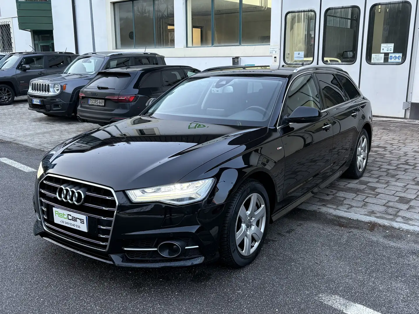 Audi A6 3.0 TDI Quattro S-Tronic S-Line Matrix Navi Gancio Noir - 1
