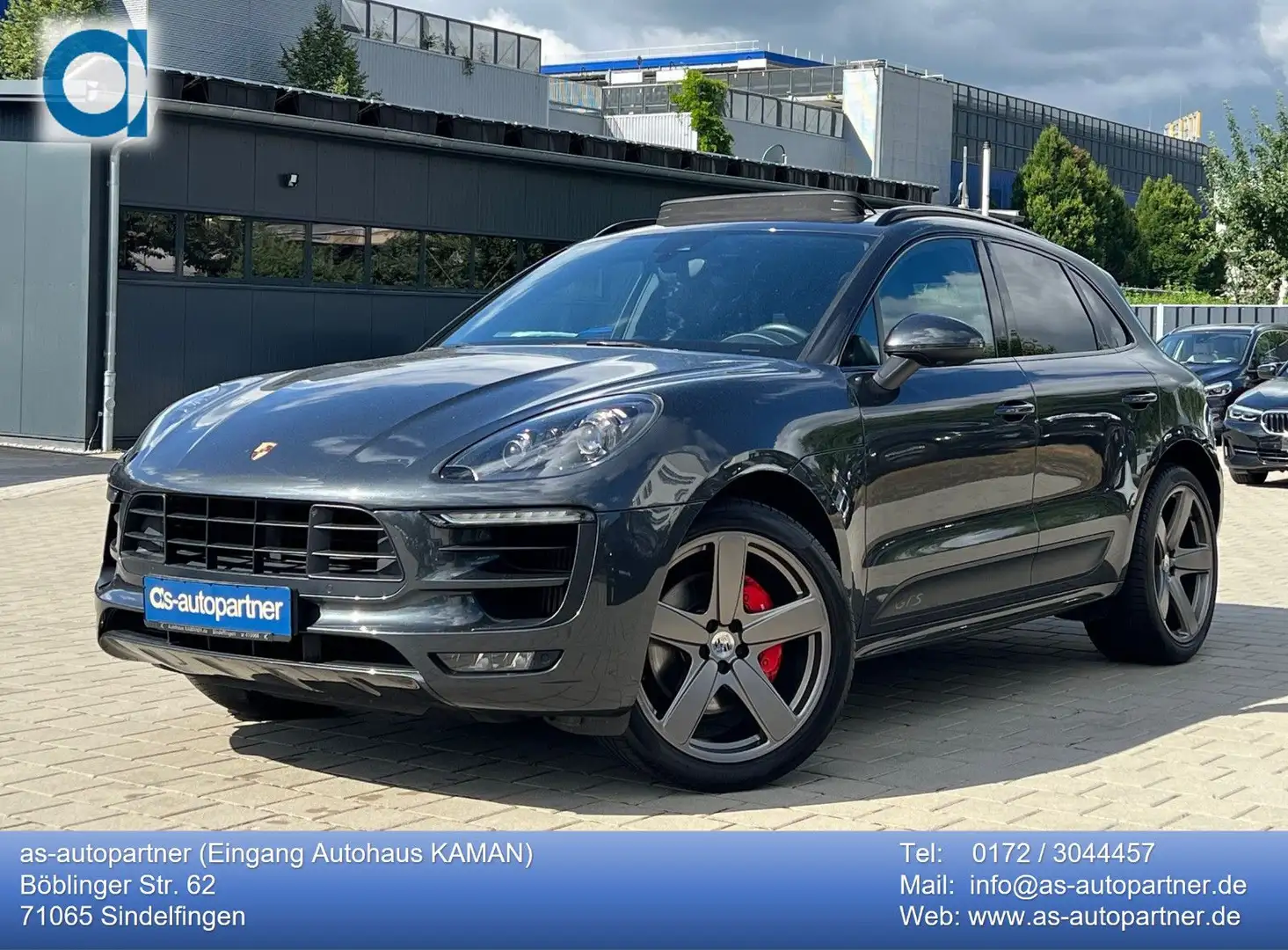 Porsche Macan GTS *2.HAND-21ZOLL-PANO-AHK-APPRO 02-2026* Grijs - 1