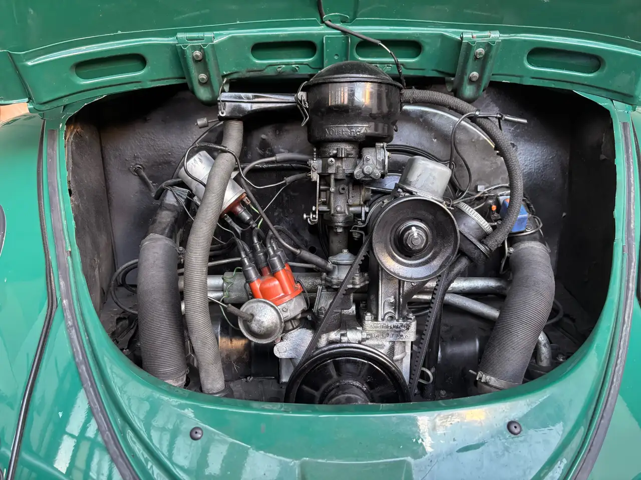 Volkswagen Maggiolino 6V – 1964 – Targa originale (TO) - CRS+ASI, foto 5