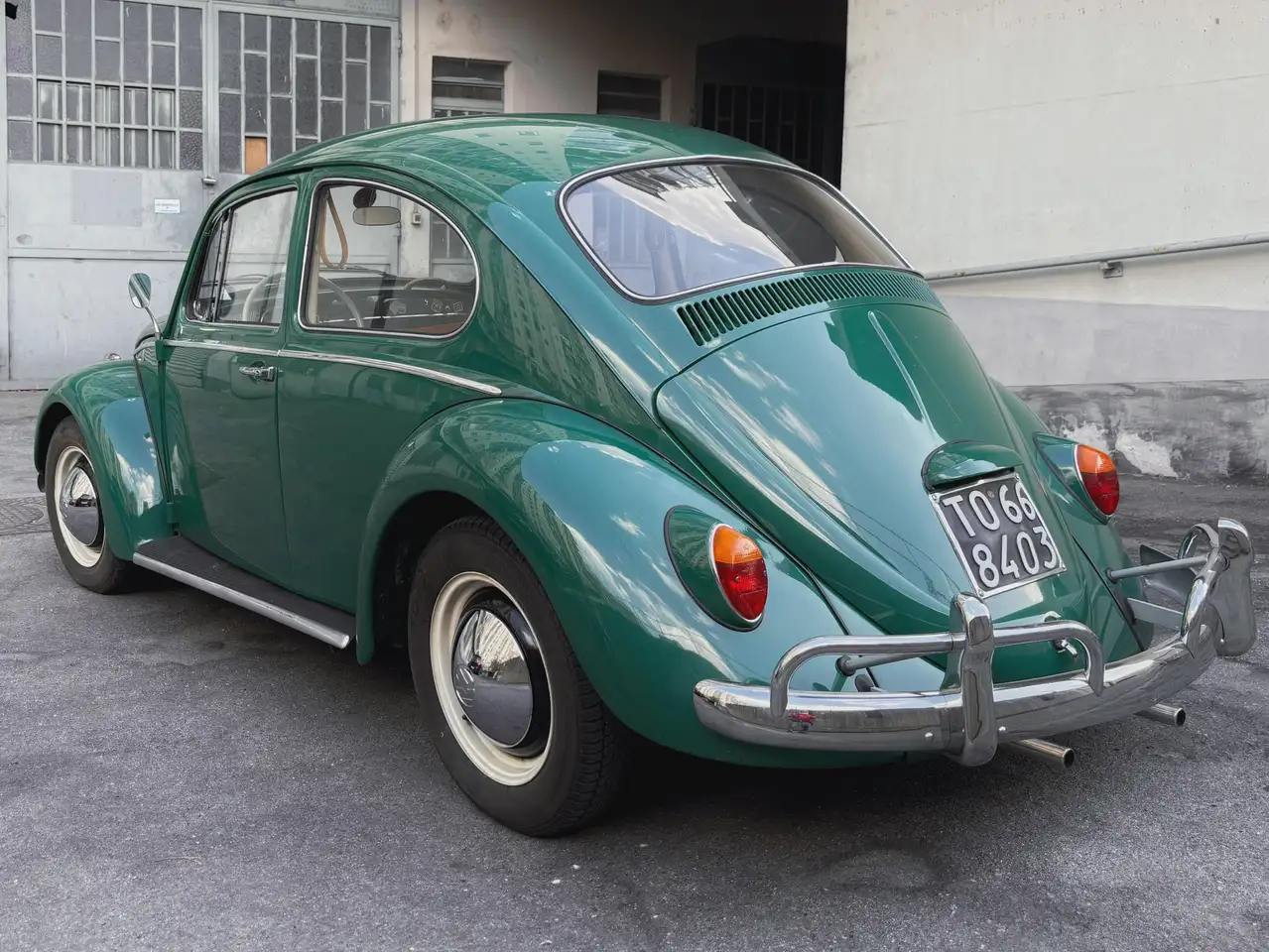 Volkswagen Maggiolino 6V – 1964 – Targa originale (TO) - CRS+ASI, foto 1