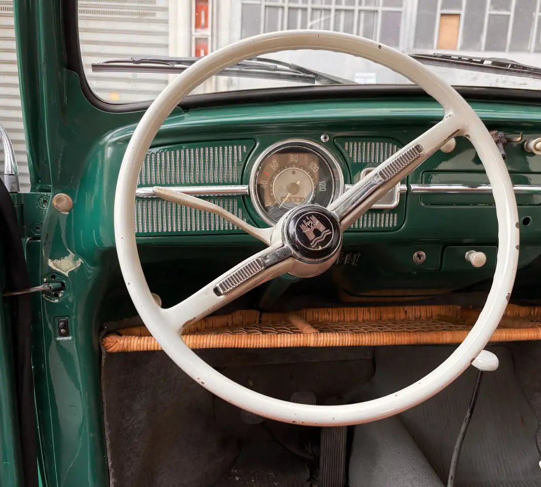 Volkswagen Maggiolino 6V – 1964 – Targa originale (TO) - CRS+ASI, foto 4