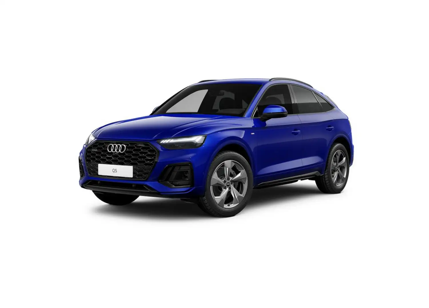 Audi Q5 Sportback 45 TFSI quattro S tro. S line AHK Blau - 2