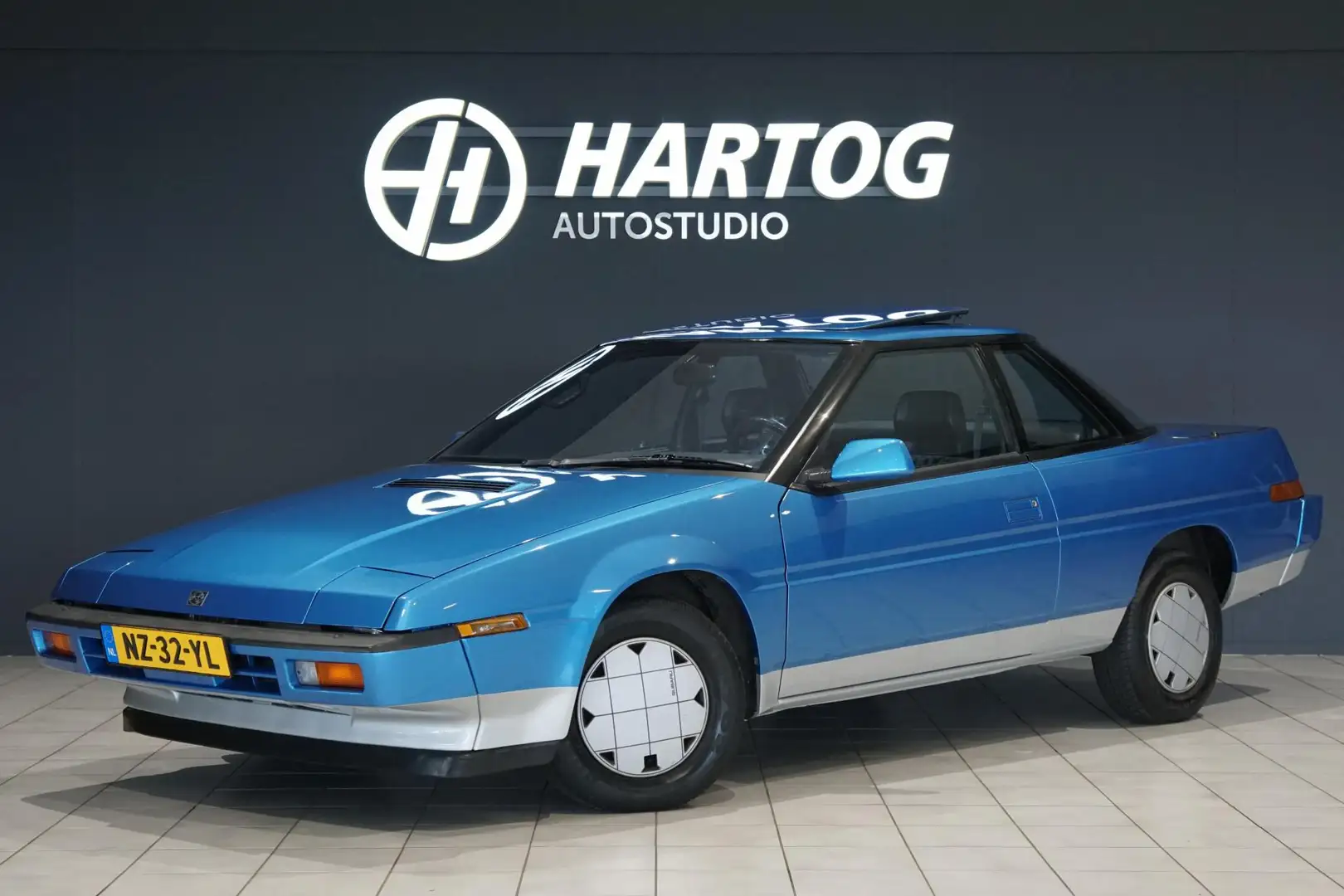 Subaru XT L-serie 1.8 Turbo 4X4 + ORIG. NEDERLANDS Blue - 1