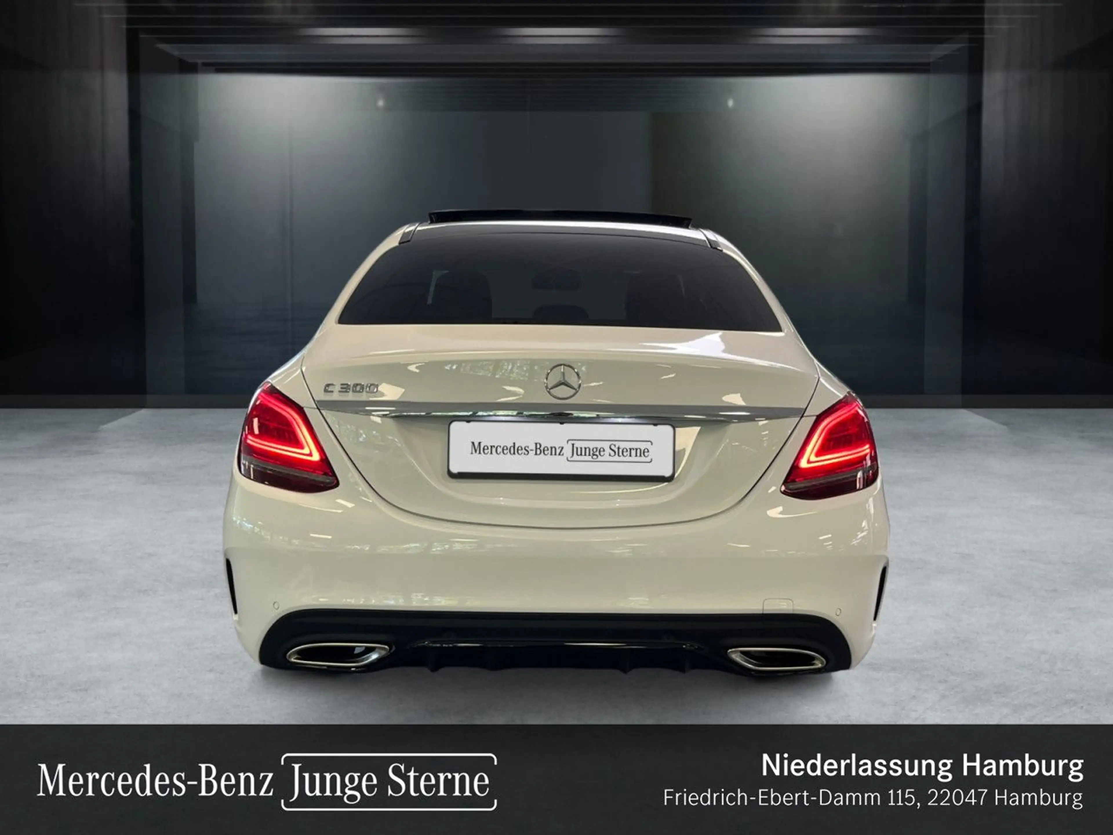 Mercedes-Benz C 300 AMG+NIGHT+PANO+360+MULTIBEAM+BURMESTER+19" — photo 5